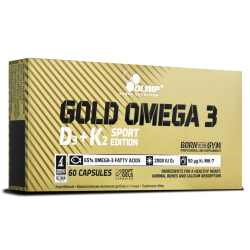 Gold Omega 3 D3 + K2 Sport Edition 60kaps.