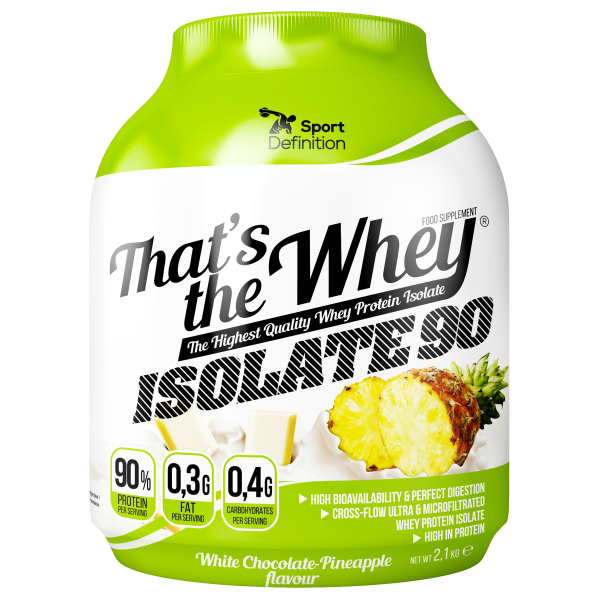 That's the Whey ISOLATE 2000g