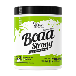 BCAA Strong 240kaps. Wyprzedaż!