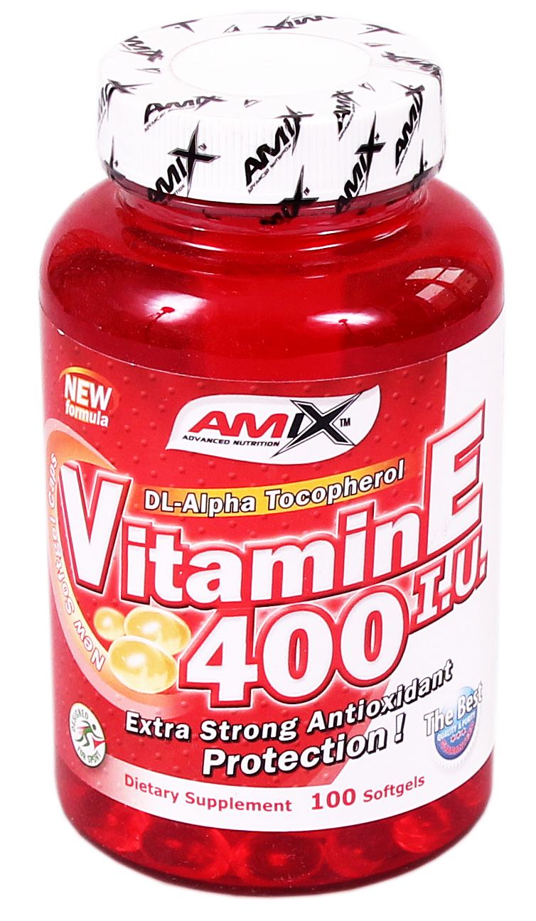 Zdjęcia - Witaminy i składniki mineralne Amix Vitamin E 400 Iu 100Kaps. 