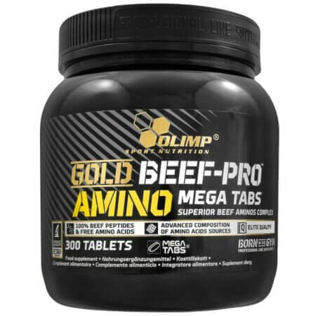 gold beef pro amino mega tabs